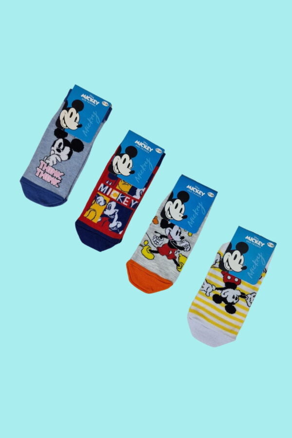 Παιδικά Σοσόνια Disney Mickey (4 pack) 19828 (1)