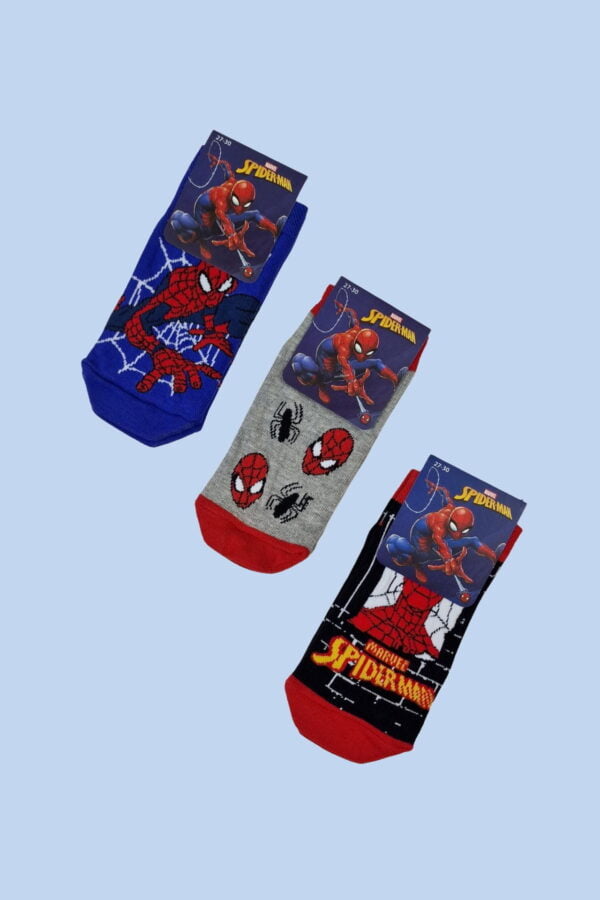 Παιδικά Σοσόνια Disney Spiderman (3 pack) 20563 (1)