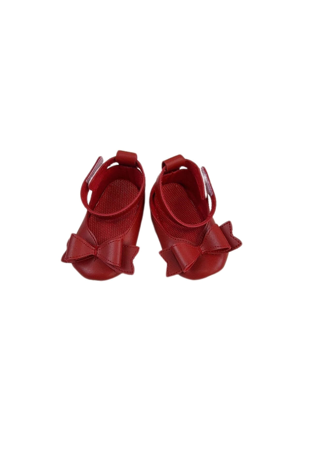 Παπούτσια Αγκαλιάς Δερματίνη Με Φιογκάκι W0338 (3)