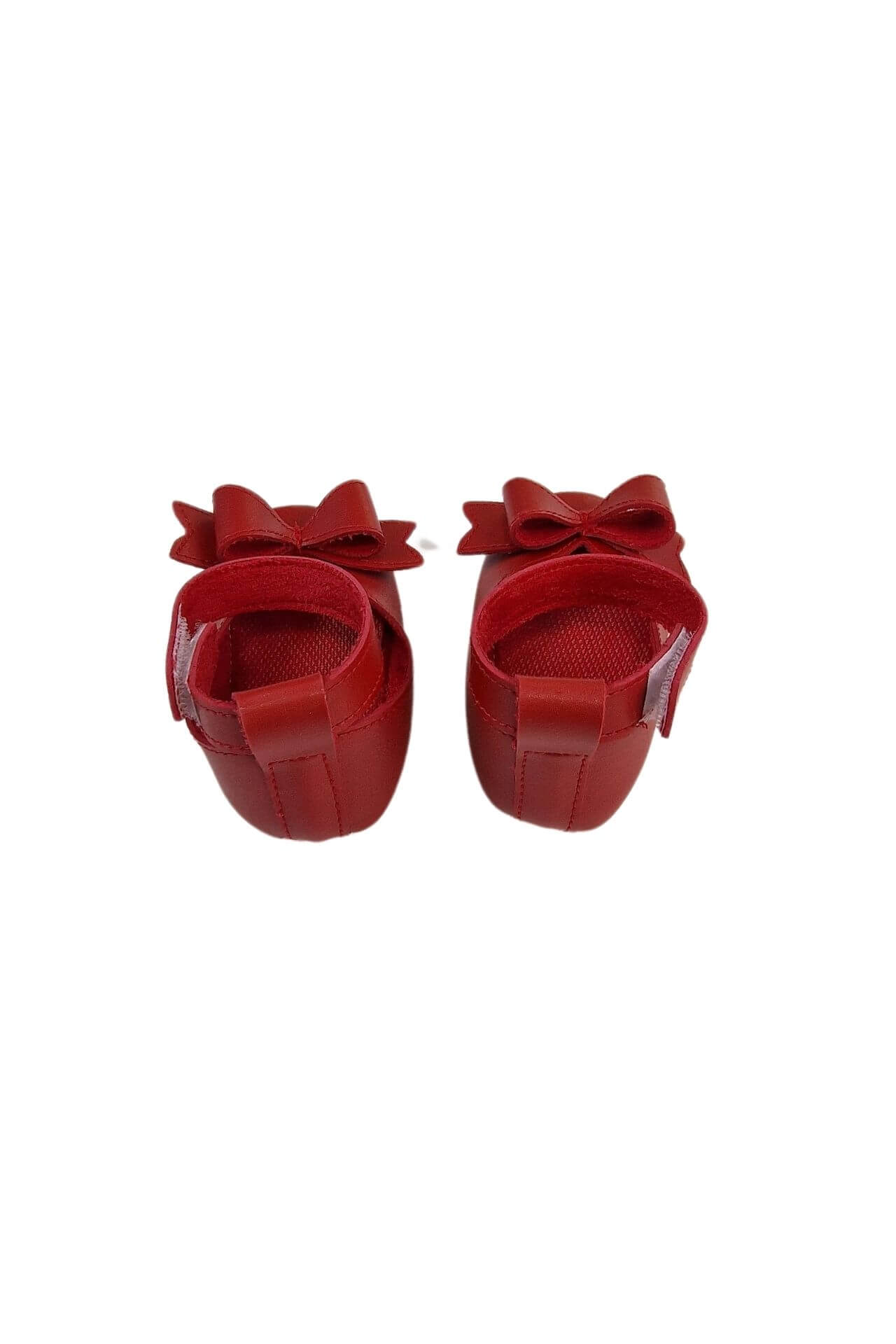 Παπούτσια Αγκαλιάς Δερματίνη Με Φιογκάκι W0338 (5)